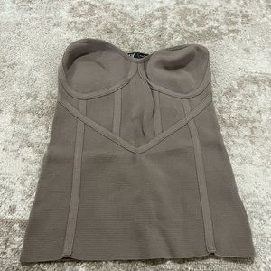 Zara corset top